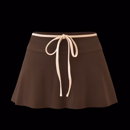 2023 Новая мода Mistress Rocks Wine Metallic Кружевная микро-юбка